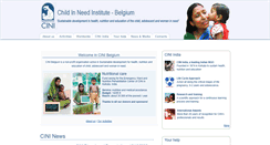 Desktop Screenshot of cinibelgium.org